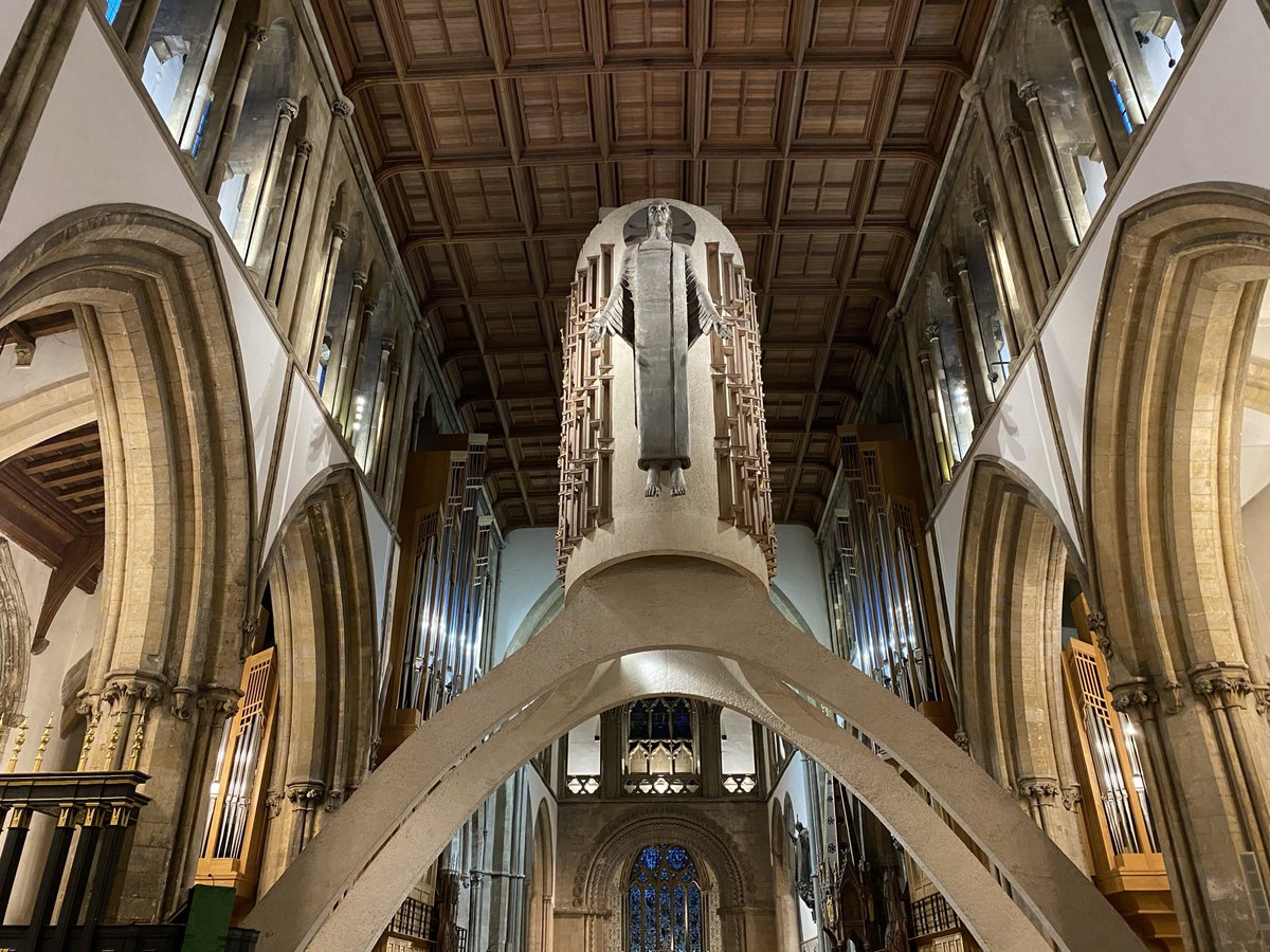 ElizAthertonSop's tweet photo. Absolutely fantastic news that at long last @WelshGovernment will allow some singing in church services here in #Wales, meaning that my eldest can start to be eased back into his life as a #Chorister here at @LlandaffCath. Socially distanced, of course! #FinallySomeHope https://t.co/nspCmopZr2