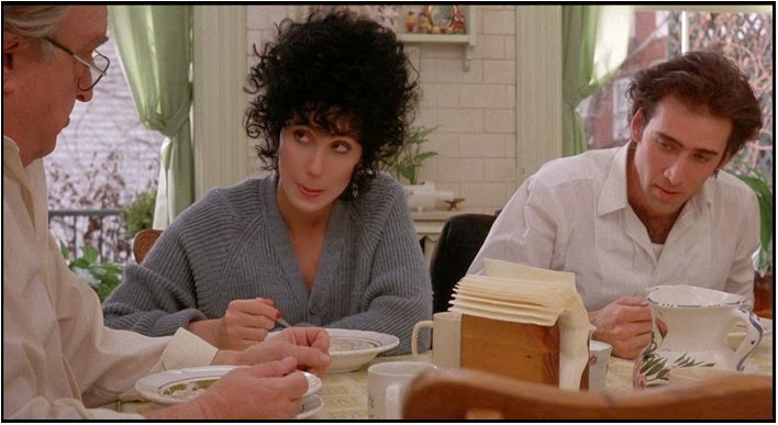 CinemaComfort's tweet photo. "Moonstruck" (1987). Directed by Norman Jewison. Starring Cher, Nicholas Cage, Vincent
Gardenia and Olympia Dukakis. Quirky, landmark #romcom that helped turn @Cher into a
legit movie star. #Oscar wins for her, Dukakis, and original screenplay. #ComfortFoodCinema #ClassicMovies https://t.co/zlPr5qdEpO