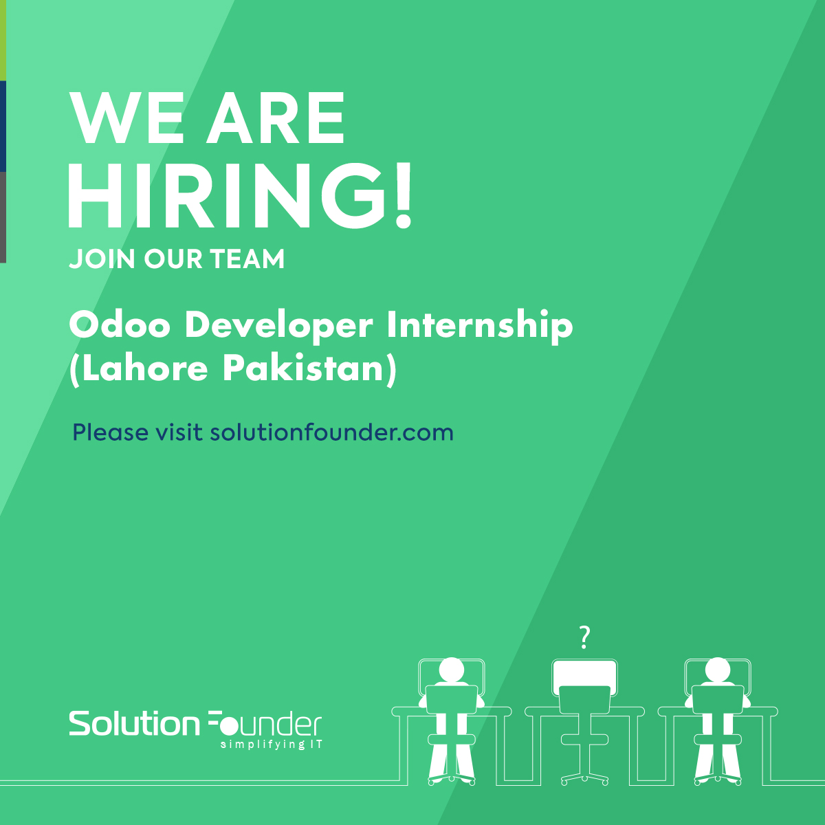 Interns are welcome. Lahore Pakistan.