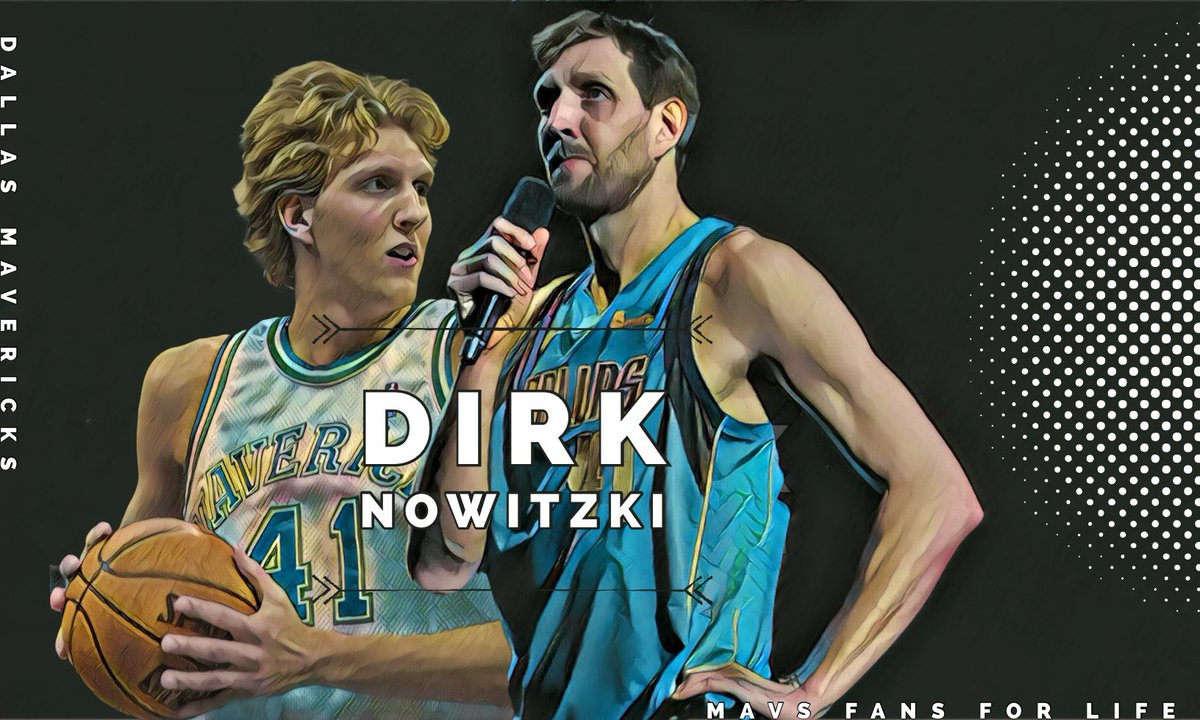 MavsFansForLife's tweet image. REMINDER: Dirk Nowitzki spent 21 seasons with the Dallas Mavericks and never has requested for a trade. 🐐