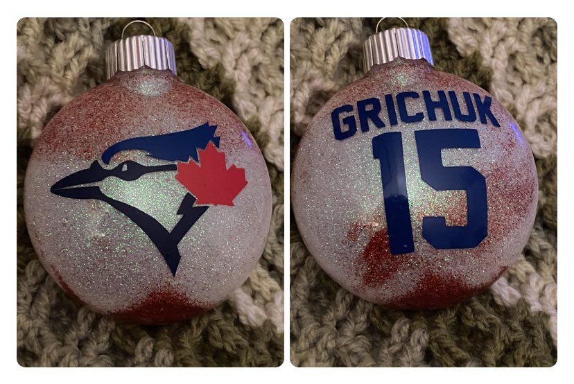 jenna223717's tweet photo. @RGrich15 My daughter made me this ornament, my favourite player!! https://t.co/sHPnqADnfr