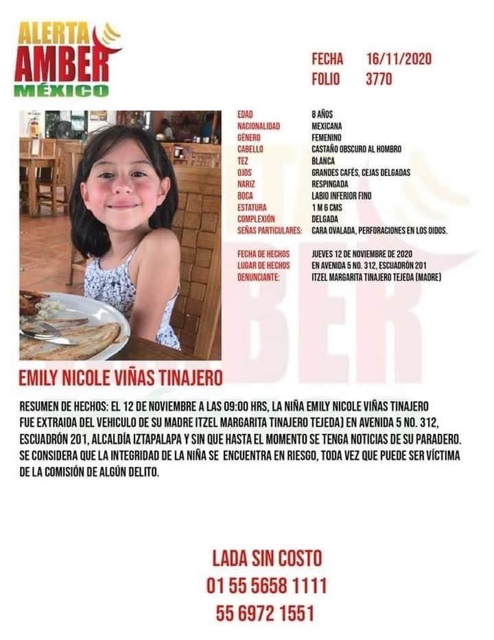 plaqueta's tweet photo. Hay que compartir hasta que aparezcan Emily y Mayte. CDMX. https://t.co/7Ij6Tjv0gz