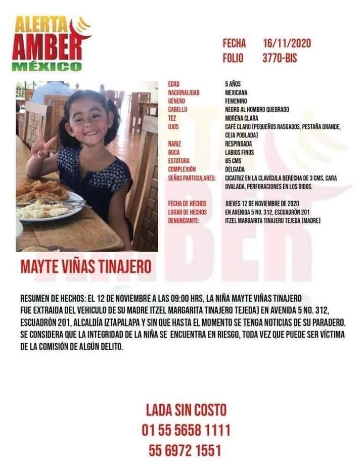 plaqueta's tweet photo. Hay que compartir hasta que aparezcan Emily y Mayte. CDMX. https://t.co/7Ij6Tjv0gz