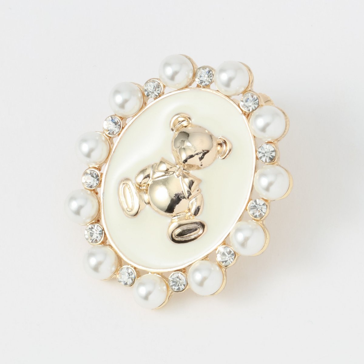 🎀 order start 🎀
〇 〇millerun Bear collection 〇 〇
～ い つ ま で も ず っ と 一 緒 🐻～

💟millerun Bear カメオイヤリング
￥3,800+tax
hana-bi.jp/items/70227002…

#ミルフィーユクローゼット