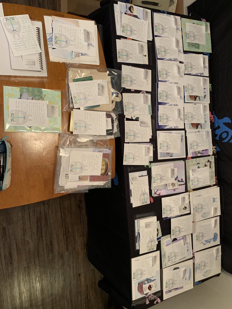 drawingnikki's tweet photo. Thankful to @DesignerCon and @popshop_live and all our customers!! Lots of organizing! Hopefully shipping tomorrow! 🥰❤️🙏🙌 #dcon #dcon2020 #designercon #designercon2020 #popshoplive #sketchbook #artbook #stickers #pins #artprints #prints #totebag #teatowel #magnets #notepads https://t.co/g2YErW7ITO