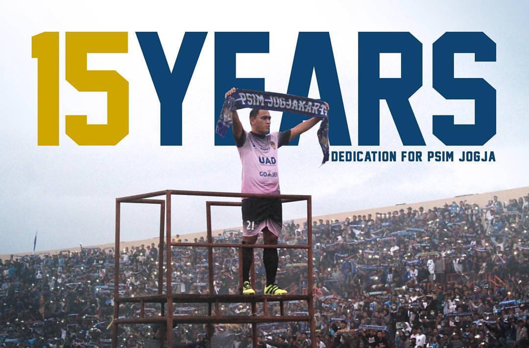 PSIMJOGJA's tweet photo. #OnThisDay tepat 3 tahun lalu, PSIM menggelar testimonial match melawan PPSM Magelang sebagai rasa terima kasih untuk loyalitas dan dedikasi Ony Kurniawan selama 15 tahun membela PSIM Jogja 👏🏼

Sehat selalu, Paman! 💙

#LaskarMataram #AYDK #MomenPSIM https://t.co/0xxFhQnnhz