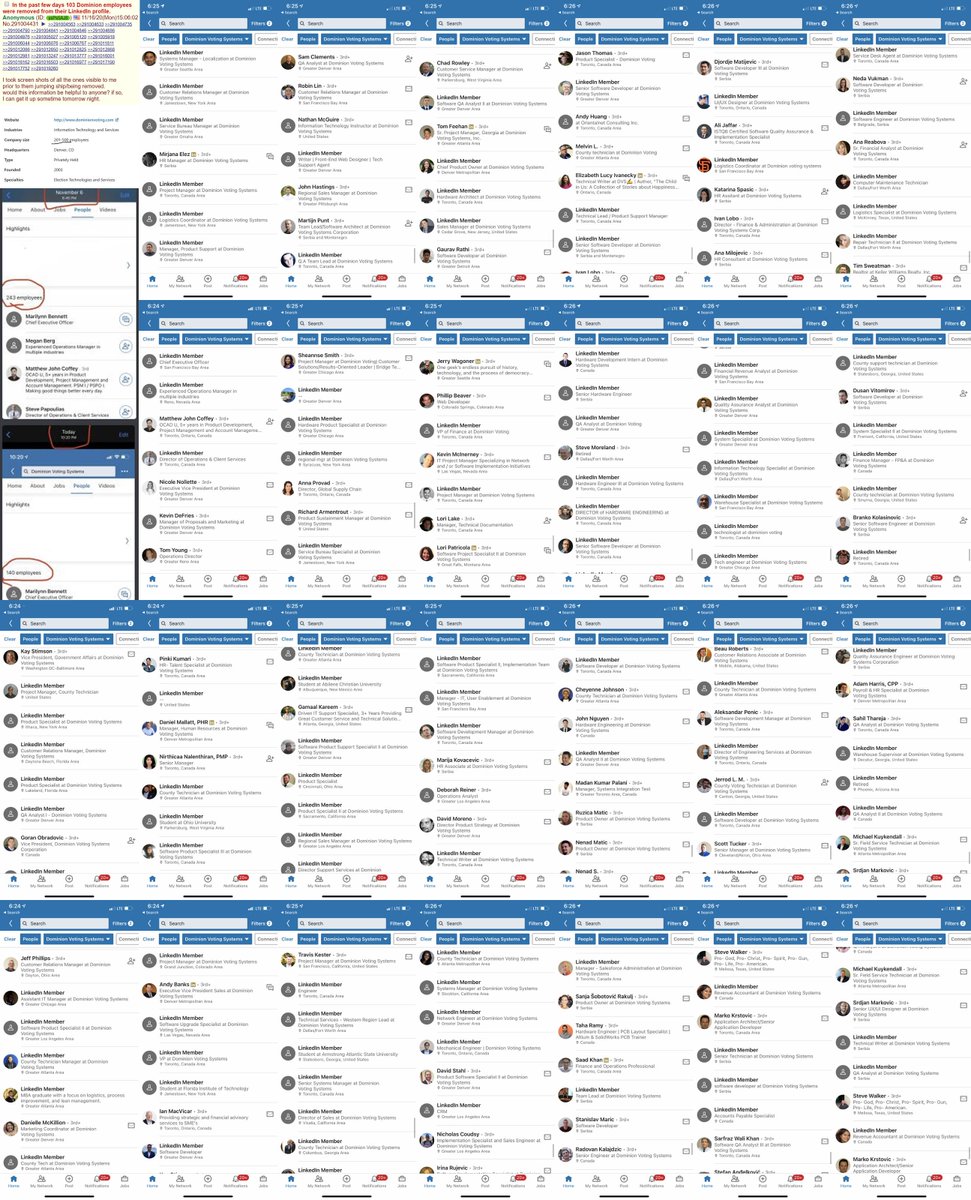 ed122672's tweet photo. Too late to delete those accounts Dominion employees!
Some very smart people "have it all"
#BidenCrimeFamiily #BidenGate #ObamaGate #WAKEUPAMERICA #SheepNoMore #SaveAmerica #TheGreatAwakening #ShadowGate #TryHarderMSM #FakeNews #BLMmarxists #AntifaTerrorists #segregationJoe https://t.co/JSWRl57tsb