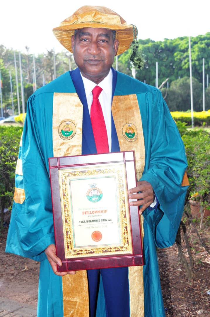 DBI_Education's tweet photo. More pictures from the ceremony At the International Conference Centre, Abuja.
PDBI being Conferred as a "Fellow" of the Nigerian Society of Engineers. #DigitalBridgeInstitute https://t.co/SogfKWslFS
