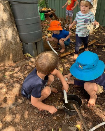 Goomboorian Playalong Activity Centre nailing it with the loose parts since our last visit!