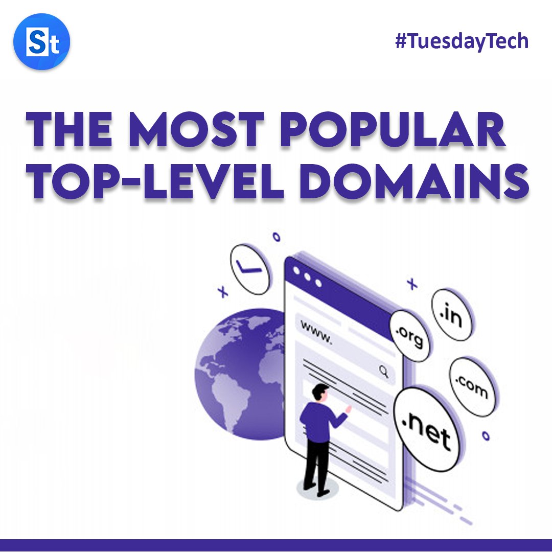 stunxt's tweet photo. The most popular Top-Level Domains

#tuesdaytech #stunxt #dns #domains https://t.co/qrZNyQUA20
