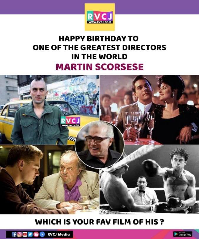 Happy Birthday Martin Scorsese       
