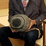 取材を受けました】昭和13年に作られた大蛇山の目玉が熊本で発見され