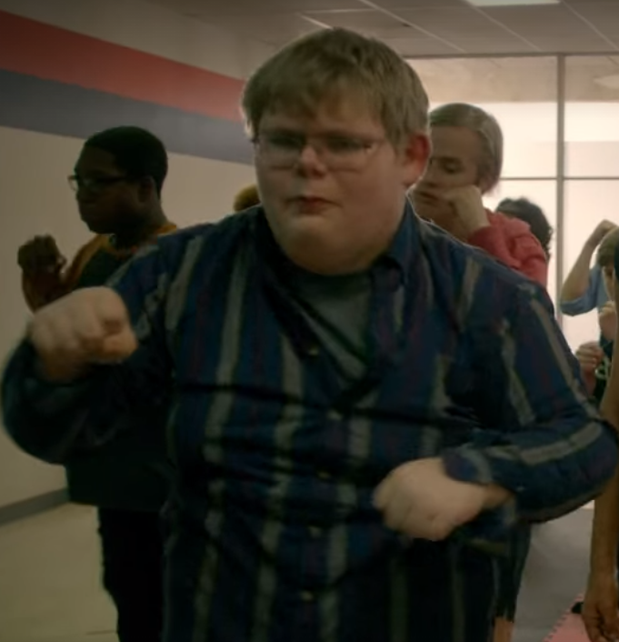 NOT_LordSarcasm's tweet photo. yo i didnt know @CallMeCarsonYT was in cobra kai https://t.co/S4IJv6Sk34