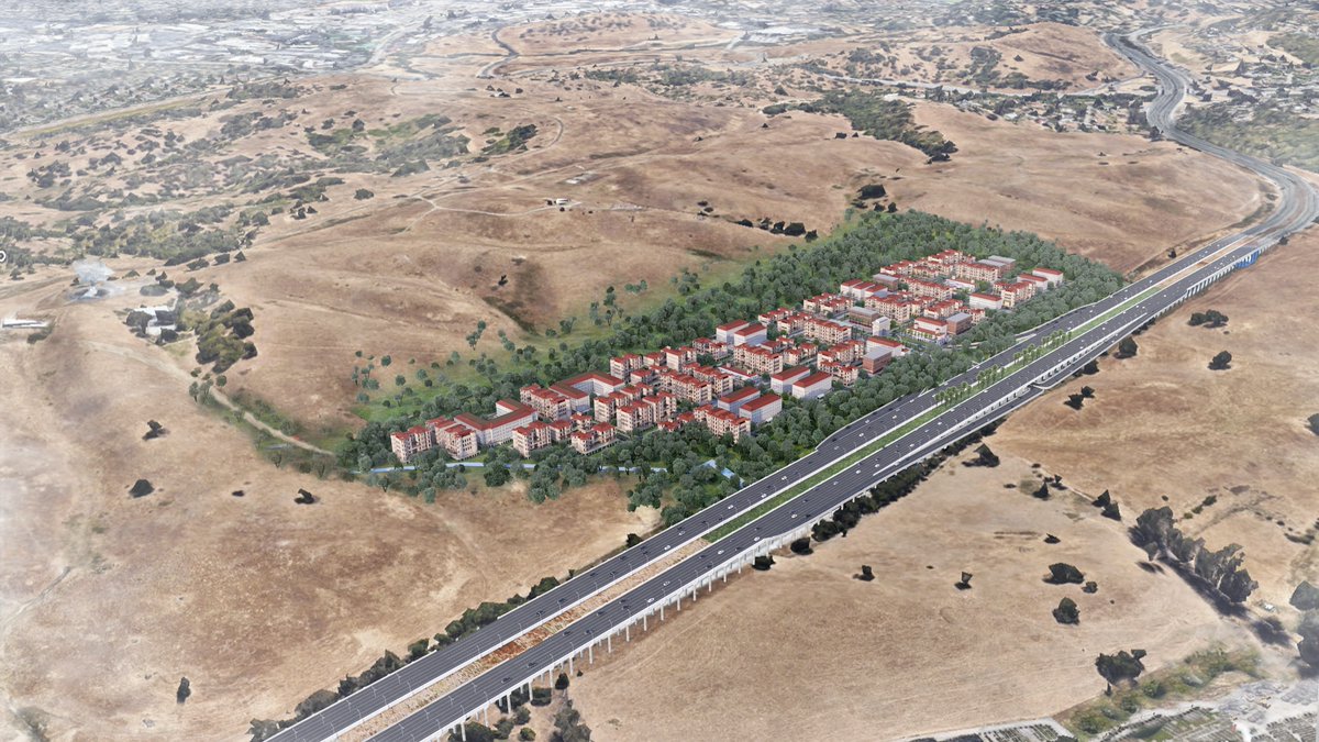 5/ Many don’t realize that Stanford has ~4000 acres of empty land - much of it used by cattle - while the Bay Area suffers from a terrible housing crisis. Here’s how we can put it to better use:  https://www.housingforcalifornia.org/proposals/small-city-in-the-hills