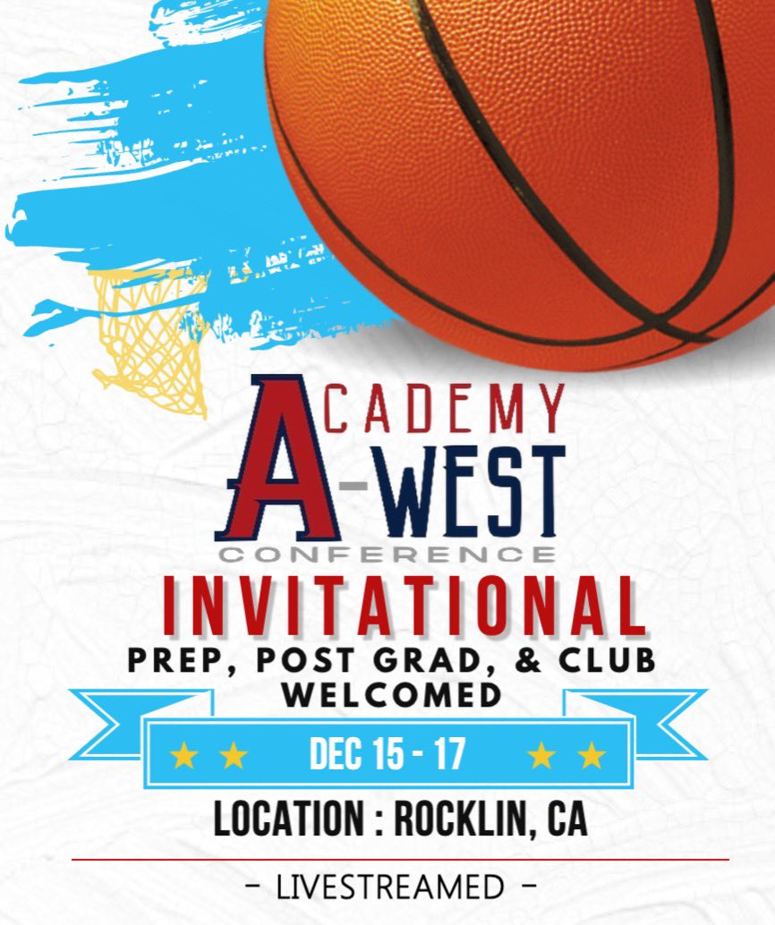 I’d like to announce the first ever <a href="/A_WestConf/">Academy West</a> invitational! We will be hosting all members of Academy West and would like to extend an invitation to all high school/club/prep/post grad teams interested! Please reach out to <a href="/Groundup_D/">Coach Don</a> or myself for more info!