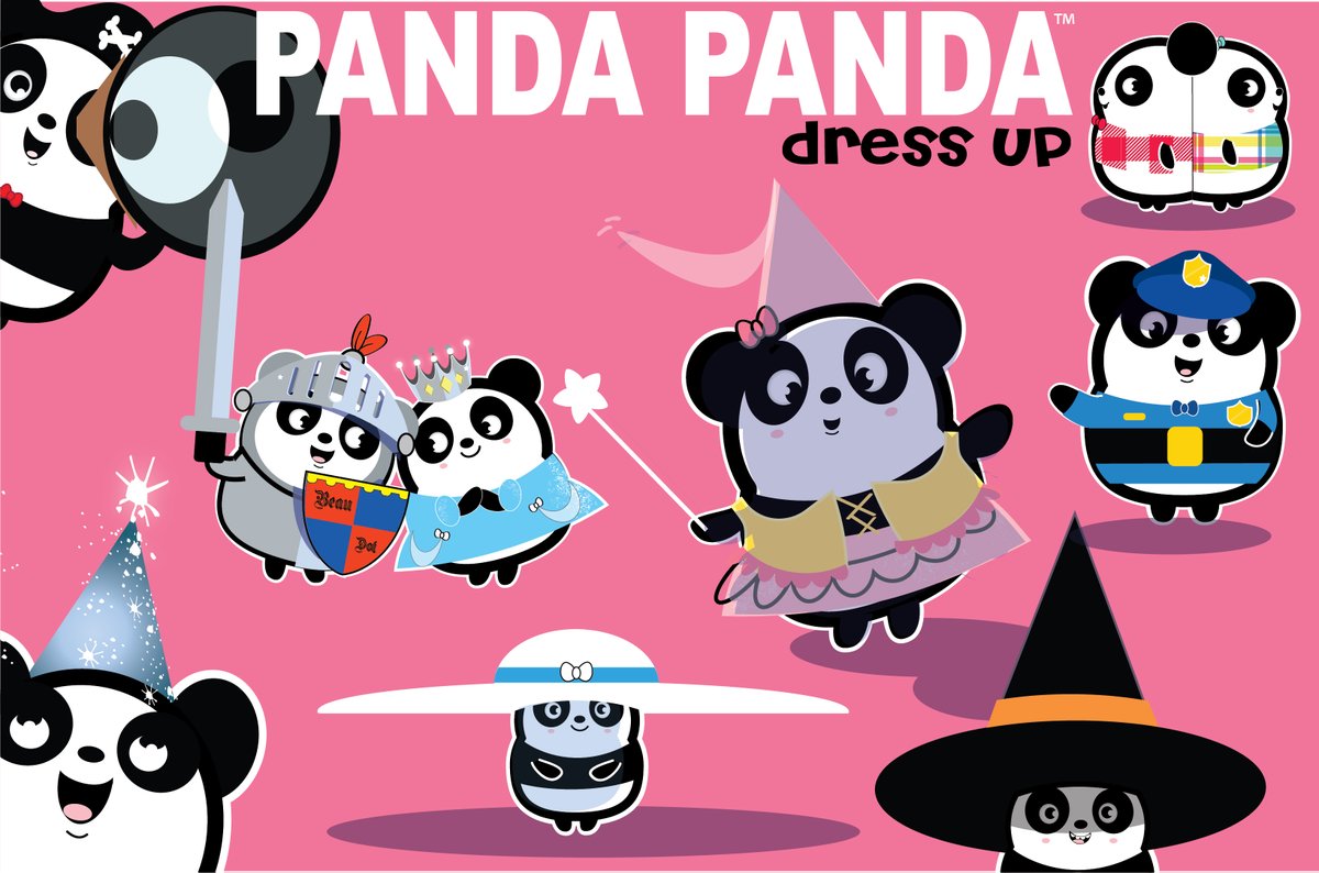 dotandbeau's tweet photo. #preschool #CHILDRENSBOOK #Reading #dressup #learningthroughplay #Children #toddlers #pandas #cute https://t.co/fH3T27sgCb