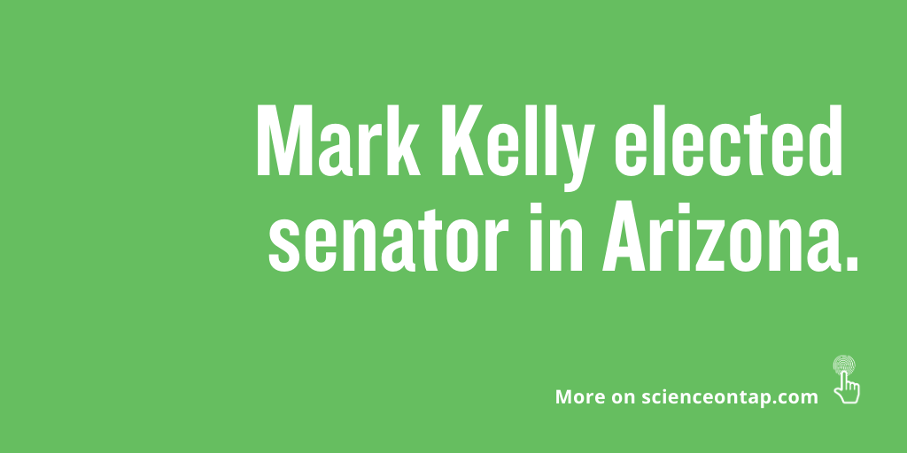 Mark Kelly is making his way to the Senate! And he has a resume a bit different from most politicians, as he's been to space four times. ow.ly/ySGr50Ckhua