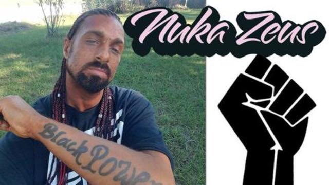 NanosauR's tweet photo. I just stumbled onto this dude named Nuka Zeus that has been taking skin tanning injections and his YouTube is wild af 🤦🏾😭 peep his tattoos lmao https://t.co/RBf9A8Qi0V