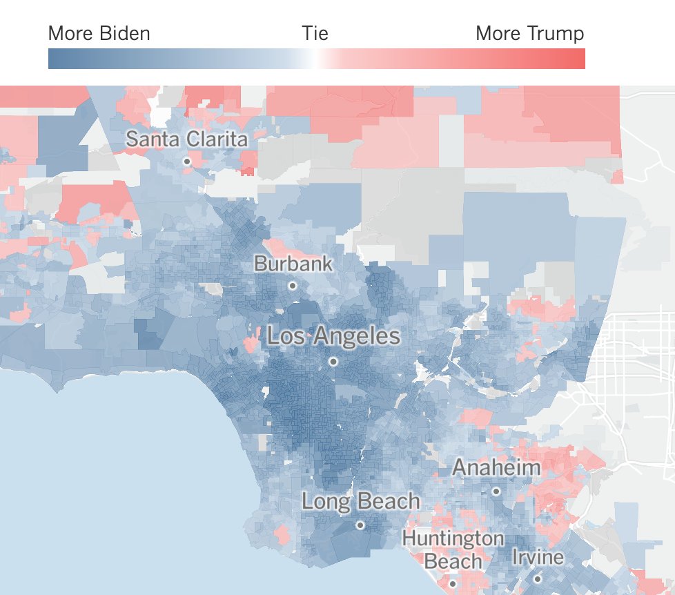 Los Angeles Times Neighborhoods Los Angeles Times On Twitter: "Here's How Neighborhoods In Southern  California Voted In The Presidential Election. Https://T.co/977Ieb4Aw7  Https://T.co/Zp7Og745Xa" / Twitter