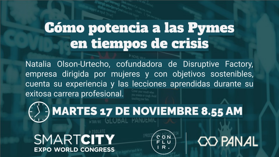 IdeasPanal's tweet photo. Les dejamos algunas charlas recomendadas para la @SmartCityexpo del Martes 17/11 👇🏼👇🏼👇🏼. @confluirfederal https://t.co/80xqYaahaW