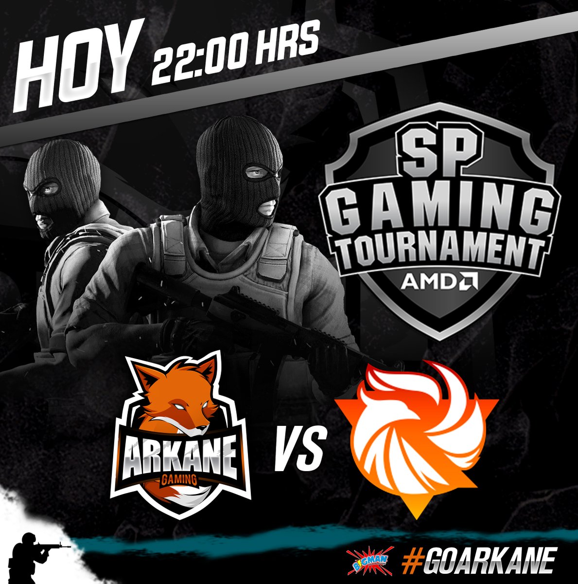 Arkane_Gaming_'s tweet photo. HOY 22:00 HRS @arkane_gaming vs @Rebirthe_Sports
Los chicos quieren hoy quedarse con el puesto numero 1# en la Sp Gaming Tournament División profesional y lo daran el todo por el todo para ganar este partido #spgamingtournament @spgtchile

#goarkane #csgo #SPGamingTournament https://t.co/NLwRHIeHji