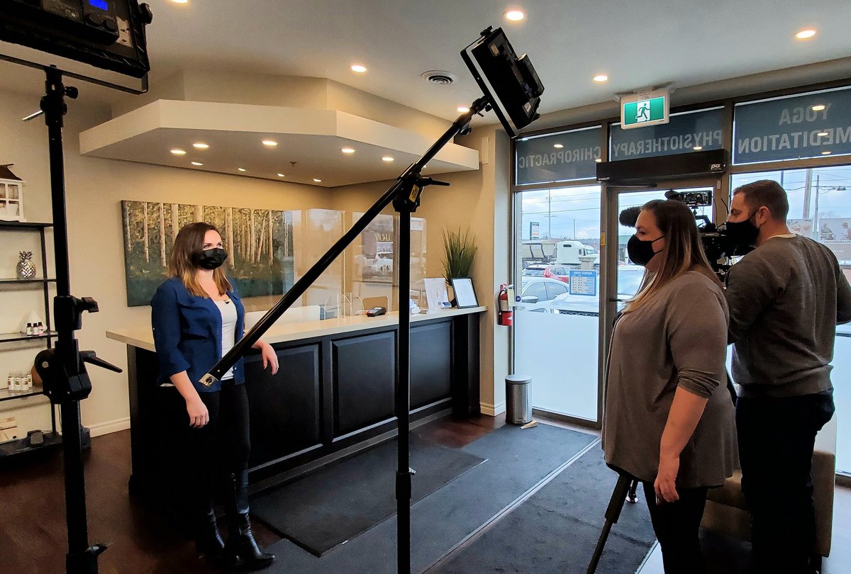 POW_Burlington's tweet photo. The interview on VoxNeuro™️ cognitive health assessment in relation to post covid long haulers with CBC The National was a success today. 

We are looking forward to see the video aired on CBC channel. 

#cbc #covid19 #longhaulers #braininjury #concussion #cbcthenational https://t.co/kMX6WXTzKi