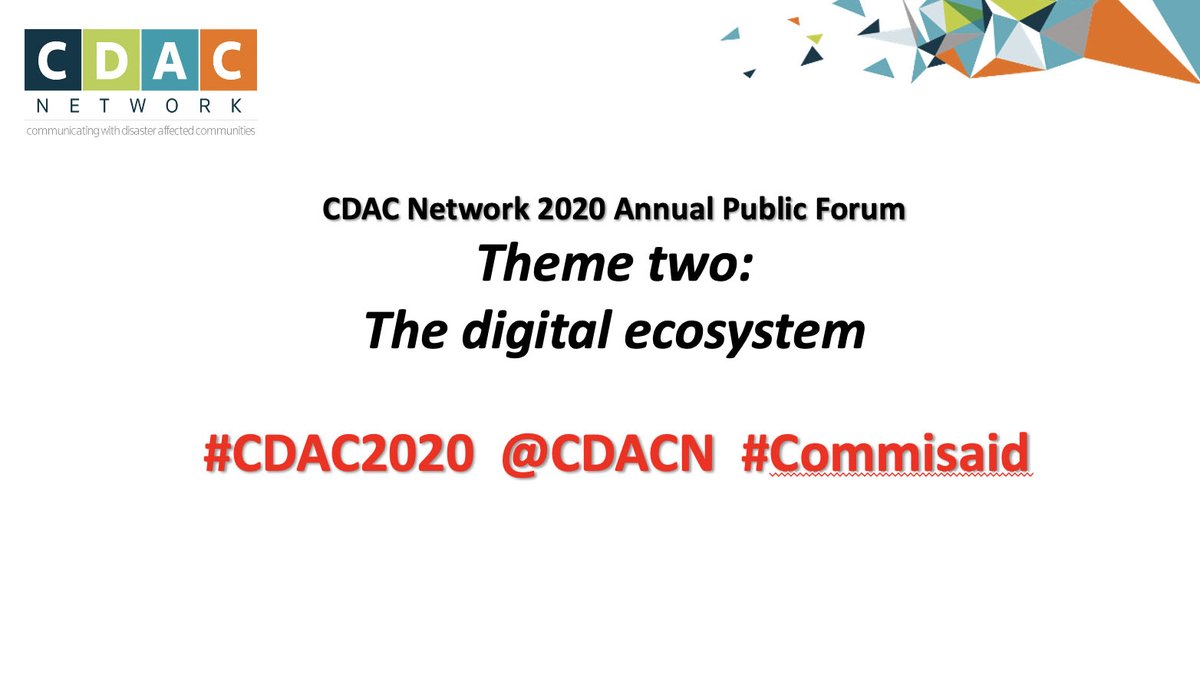 CDACN's tweet photo. #TBT In the #CDAC2020 events this year, we radically re-imagined digital humanitarian policy so that it is centred around community agency, knowledge and needs.
Missed it? No sweat – watch all the sessions here: https://t.co/EiifM6XQV6
#Commisaid https://t.co/sVKZbW8RSs