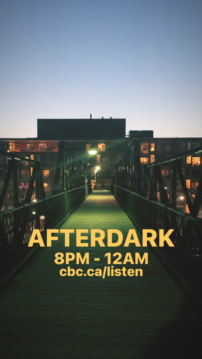 CBCAfterdark's tweet photo. discovery at night,
it’s a thing

traveling without moving

the darker the better

On Deck This Week:
wild black
the beta band
skip marley
black pumas
gwenno
dom fricot
sylo nozra
summersets
hansom eli
aliocha
camaromance
zinnia
skee mask
kelsey lu
sandro perri
walrus

8pm - 12am https://t.co/9SNUfOKBBR