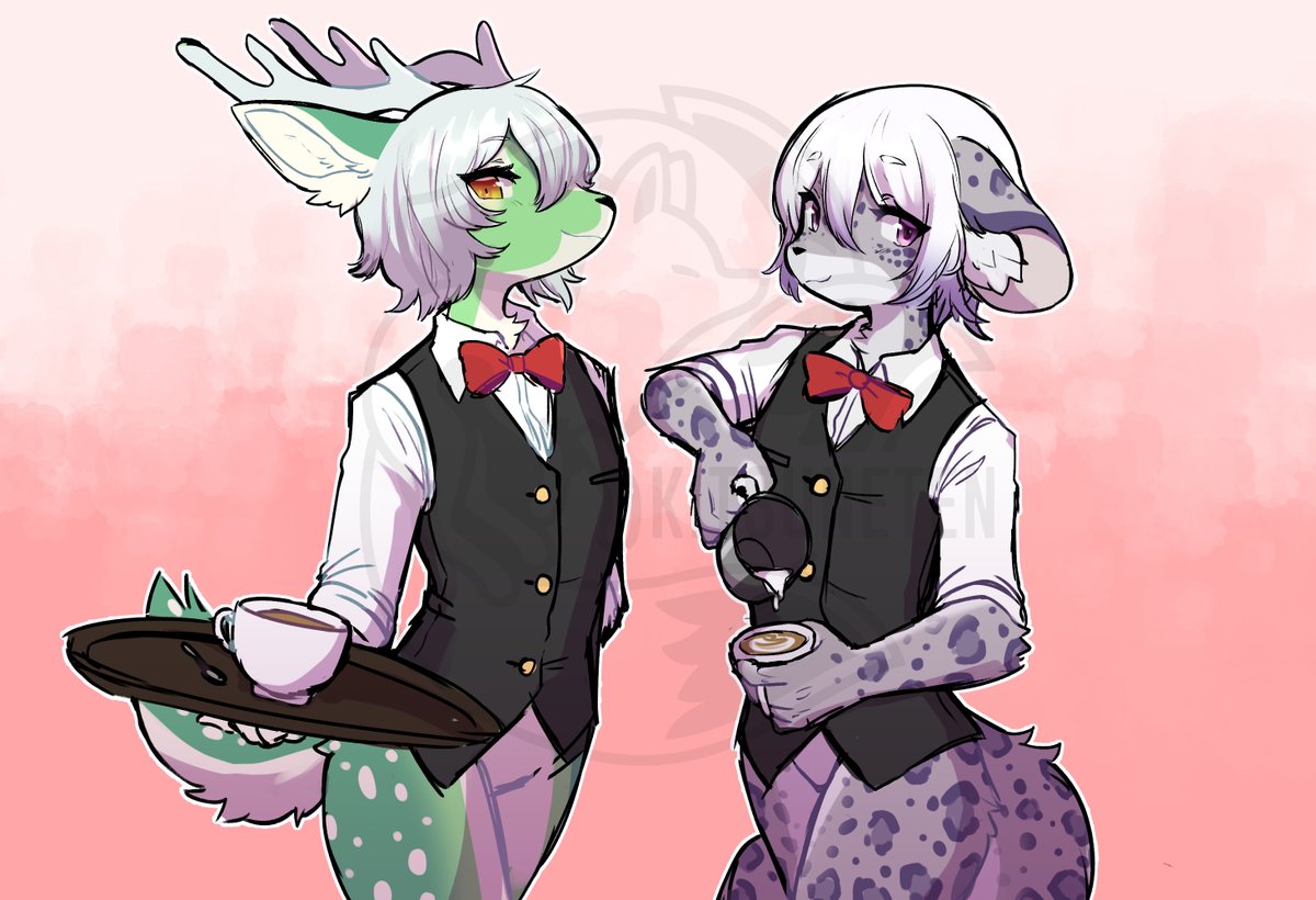 kitsuneten's tweet photo. commission☕ https://t.co/I3Pab7S7mH