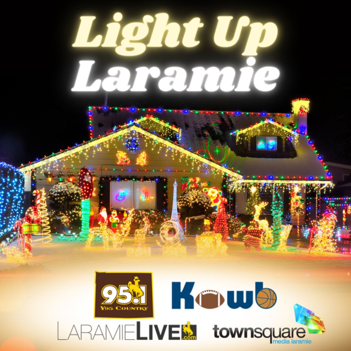 LaramieLive's tweet photo. We're teaming with @UniWyoFCU to light up Laramie for #Christmas - here's how you can help and maybe win $$$: https://t.co/VHIDVmxNR2 https://t.co/PVpnG7jfFO