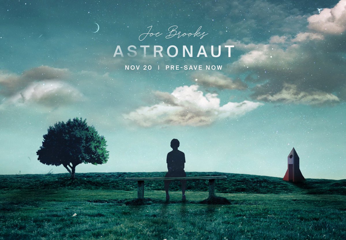 joebrooksmusic's tweet photo. Astronaut 🚀 comes out this Friday! Don’t miss out, pre-save it here: https://t.co/ODyXbfvyNe https://t.co/KFOEgiJ80U