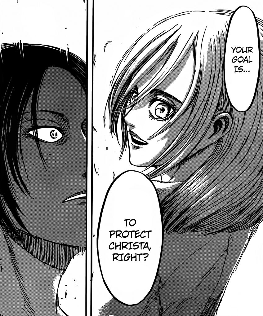 both wanted to protect Historia more than anything and Hisu declares to be their ally above everything else