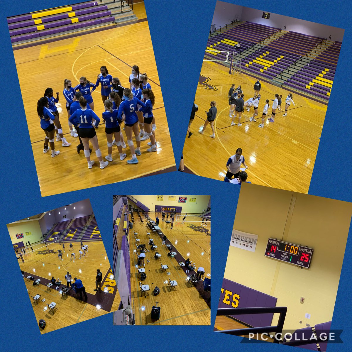 sandkr1204's tweet photo. Way to go Lady Comets!! First win of the season 3-1! #CometAllIn ⁦@Clayton_Comets⁩ 🏐💙 https://t.co/1Uv5XWvn61
