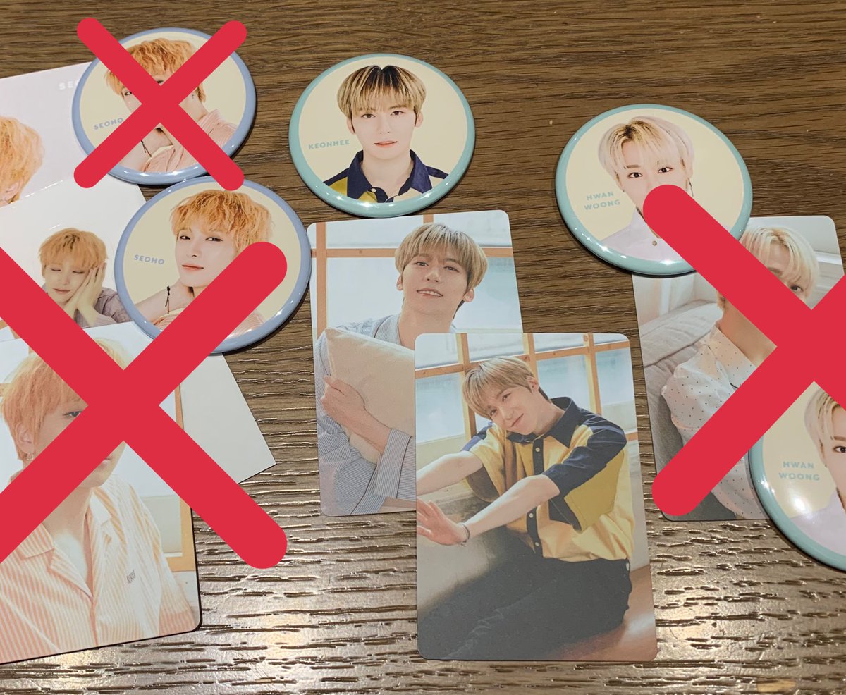 pls9_ravn_'s tweet photo. oneus 缶バッチ 交換

譲　ゴニ(缶バッチ・トレカ)

求　イド(優先)　レイブン

郵送でのお取引となります🙇‍♀️
ウォノス ワンアス usroom ポップアップストア https://t.co/0i78aiSiKL