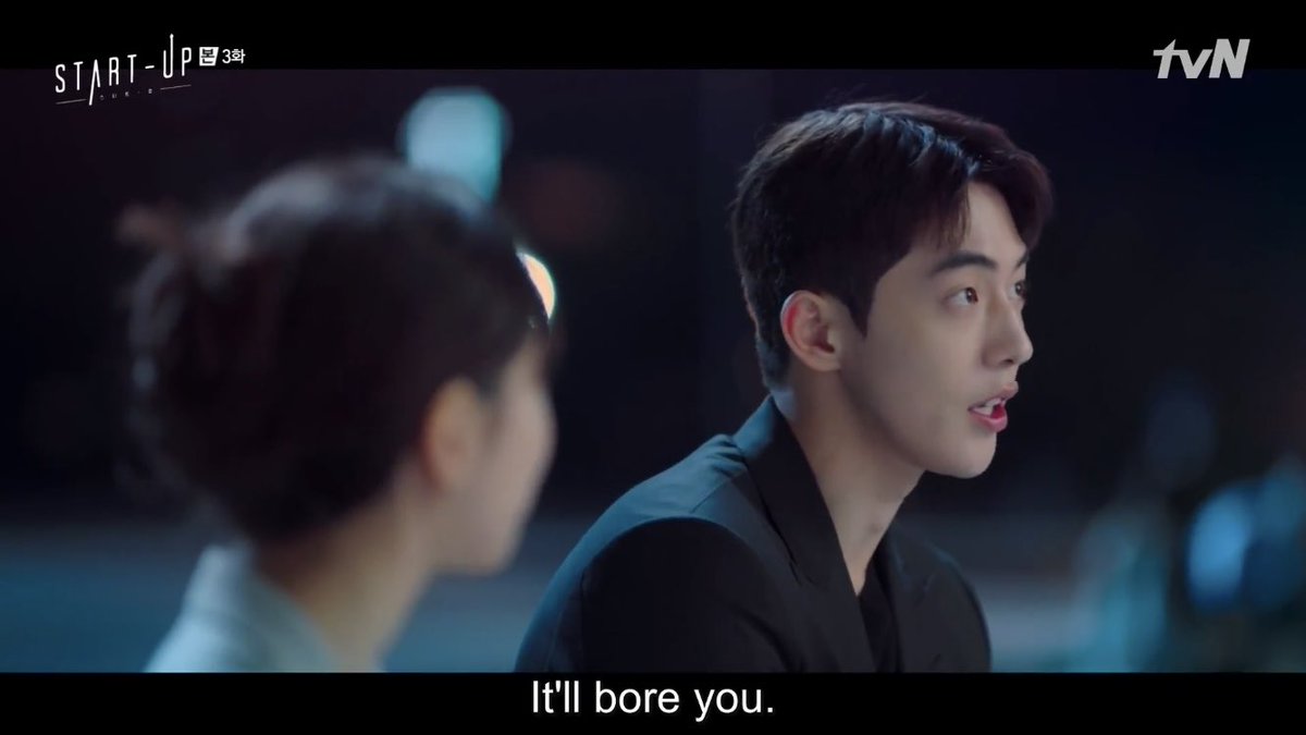 #8 the validation of his interests by dalmiin episode 2 dosan is hesitant to talk about AI with dalmi. adhd/autistic ppl often know a lot abt specific topics but are dismissed, or called annoying for info-dumping. he was clearly moved at dalmi's interest in his interests+