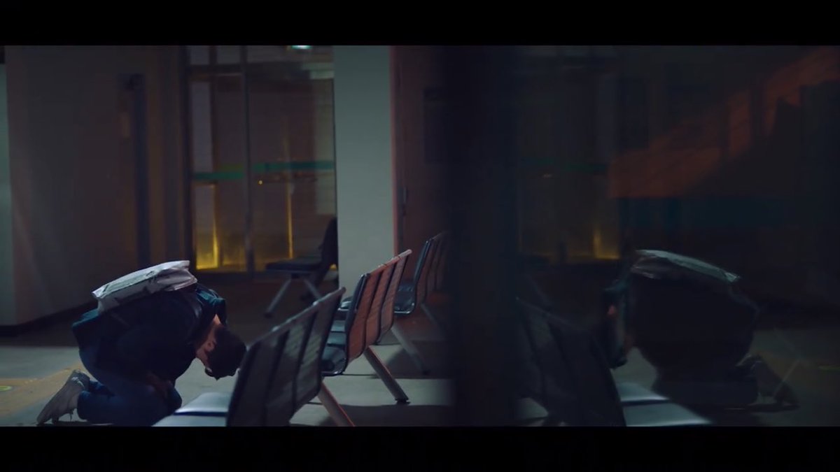 at the bus station, he got down on his knees, bowed his head while sobbing. this could just be melodramatic kdrama stuff, but that is very similar to what i do when im having an (adhd) meltdown. its also not typical to do that in public so to me that had to be a form of stimming.