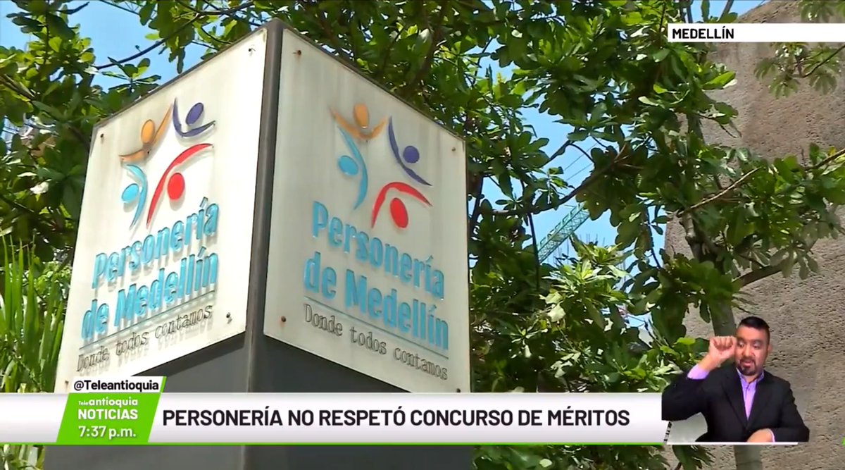 Teleantioquia's tweet photo. ((Al Aire)) #TANoticias | Personería no respetó concurso de méritos | https://t.co/hAB1TBGbSk https://t.co/RTKVU0UYQU