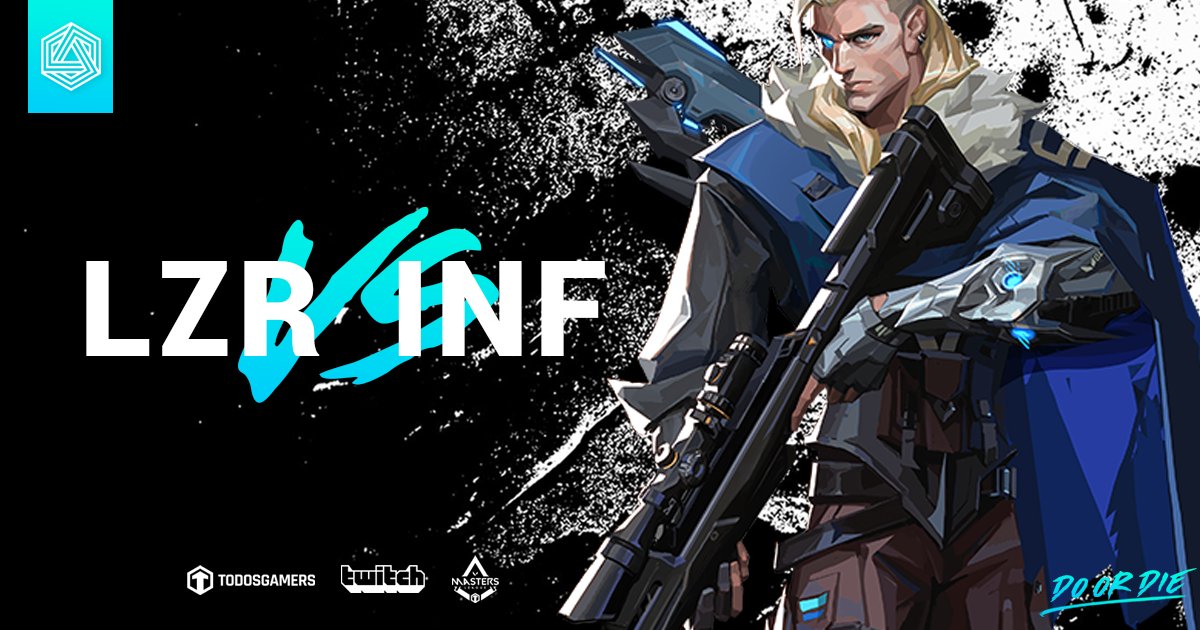 LazerLATAM's tweet photo. Hoy nuestra escuadra de dioses juega de nuevo contra el imponente @InFinitye_sport  en su pase a la clasificatoria de la Masters League de @TGValorant 🔥

Watch here: https://t.co/BCDLeguaVh 

🇲🇽 Tijuana: 6PM
🇨🇴 Col/CDMX: 9PM
🇦🇷 Argentina: 11PM https://t.co/l35opxPn65