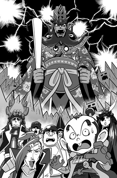 23:地獄甲子園編スタート
新シリーズ始動、ということでイラストも心機一転。使用アプリケーションをCLIP STUDIOに完全移行。線にメリハリがついて漫画っぽい絵になり、線の量が増えた。4コマも自分で考えるようになりました。
#イラストで振り返る戦国ベースボール
#シリーズ完結巻11月20日発売