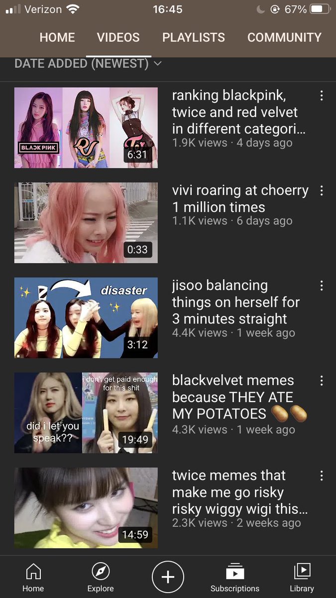 11. This channel is for Blackpink plus other groups, but the videos are all wholesome and they are very good on promoting!Channel: Random Dlanny