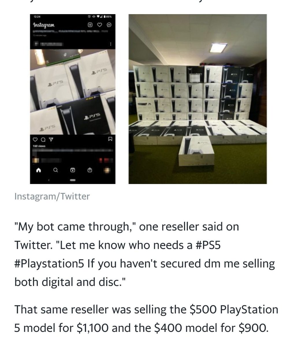 people using bots to buy ps5
