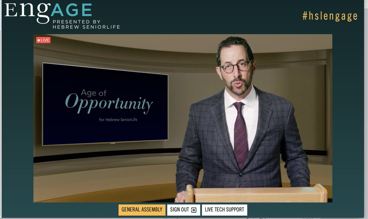 So excited to see that the Age of Opportunity campaign  we worked on with our friends at <a href="/korgroup/">kor group</a> and <a href="/DevGuildDDI/">Development Guild DDI</a> is still going strong – congratulations to <a href="/H_SeniorLife/">Hebrew SeniorLife</a> for hosting another wonderful event #hslengage