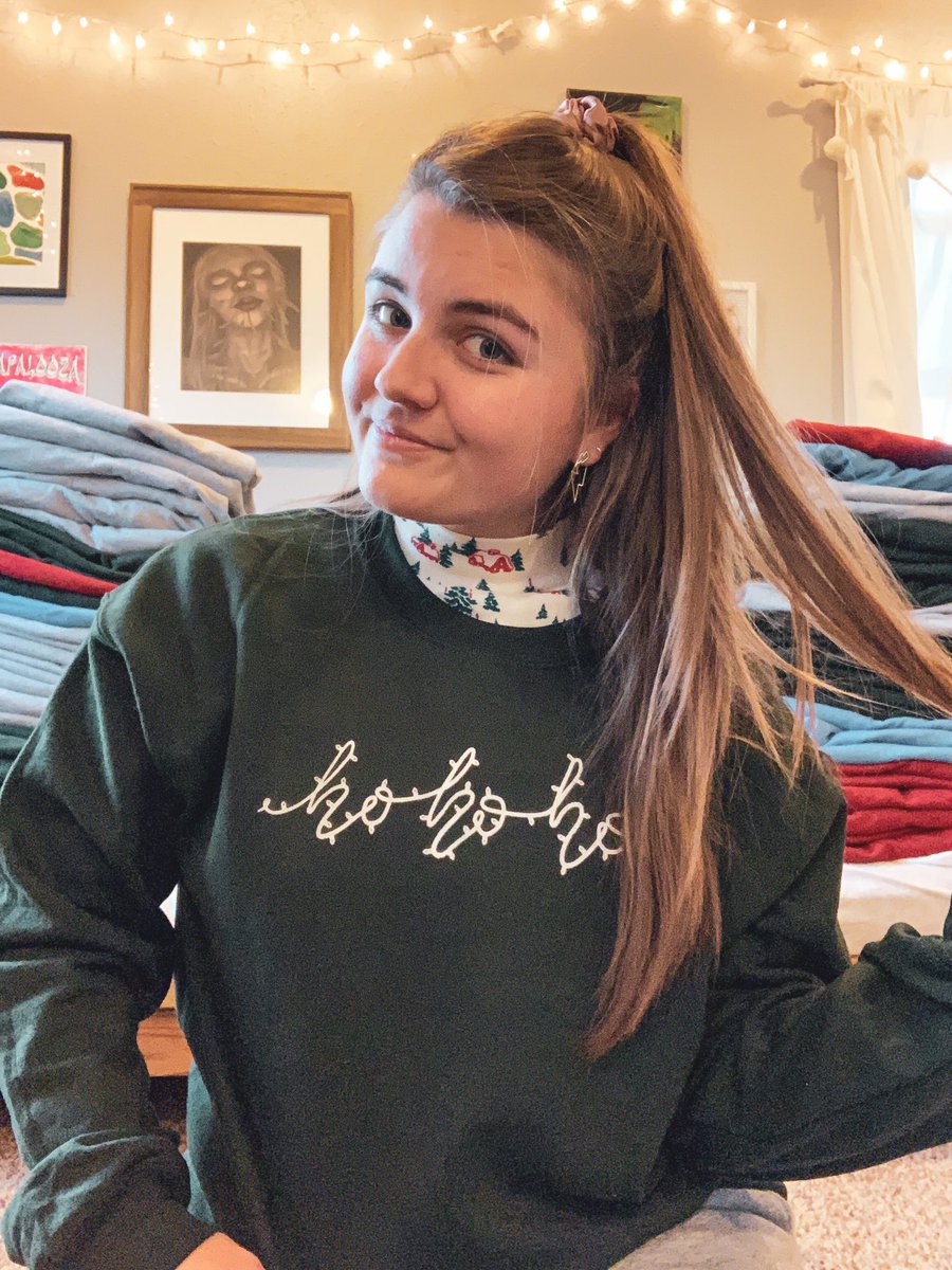 rileym13's tweet photo. I haven’t promo’d my business on here in a while so here we go! Limited edition holiday sweaters!! https://t.co/Qrisq4ZfwD https://t.co/VHUvAIgEdT