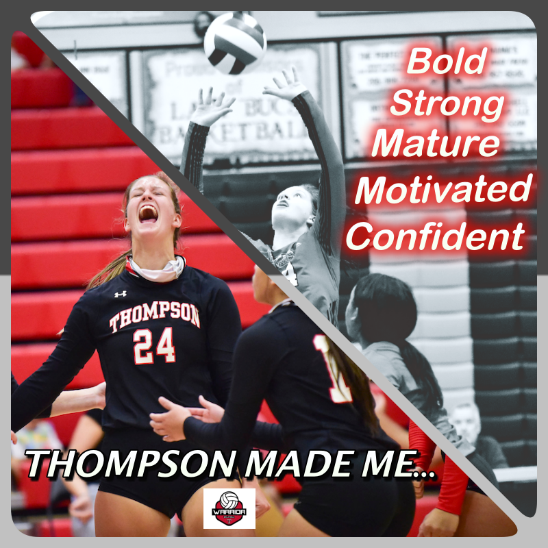 Thompson_Vball's tweet photo. Thompson Made Me.......see what Sr. Kelsey Tangle had to say! #RowForLife https://t.co/BxeyiVaoXz