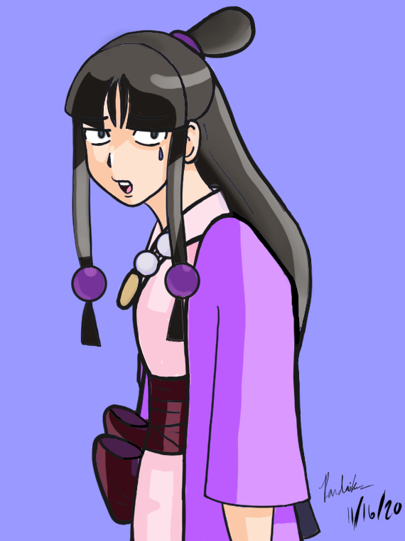 Pandaikon1's tweet photo. Aaaand... we're done. At least for now, anyway. #mayafey #fanart #digitalart https://t.co/xv8AYoAmfy