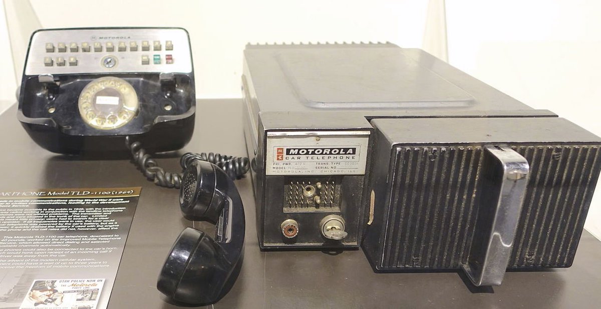 NeilAnthonySims's tweet photo. "And those dang mobile-car-phone thingies aren't ever going to be any use to anyone, except for a few high-falutin' executives driving around a few blocks of Manhattan" they said, surveying the potential in 1978 for supercomputers in our pockets. https://t.co/zNkBoUIqxJ