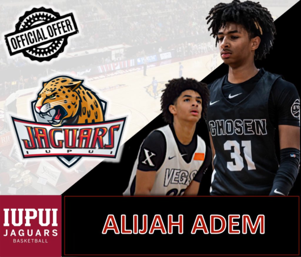 AlijahAdem's tweet photo. Blessed to receive my first official offer from @IUPUIMensBball ๐๐ฝ https://t.co/QMHtao3da1