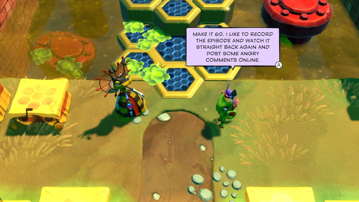 Finished Yooka-Laylee and the Impossible Lair. It's an OK game that I would not recommend. #NintendoSwitch