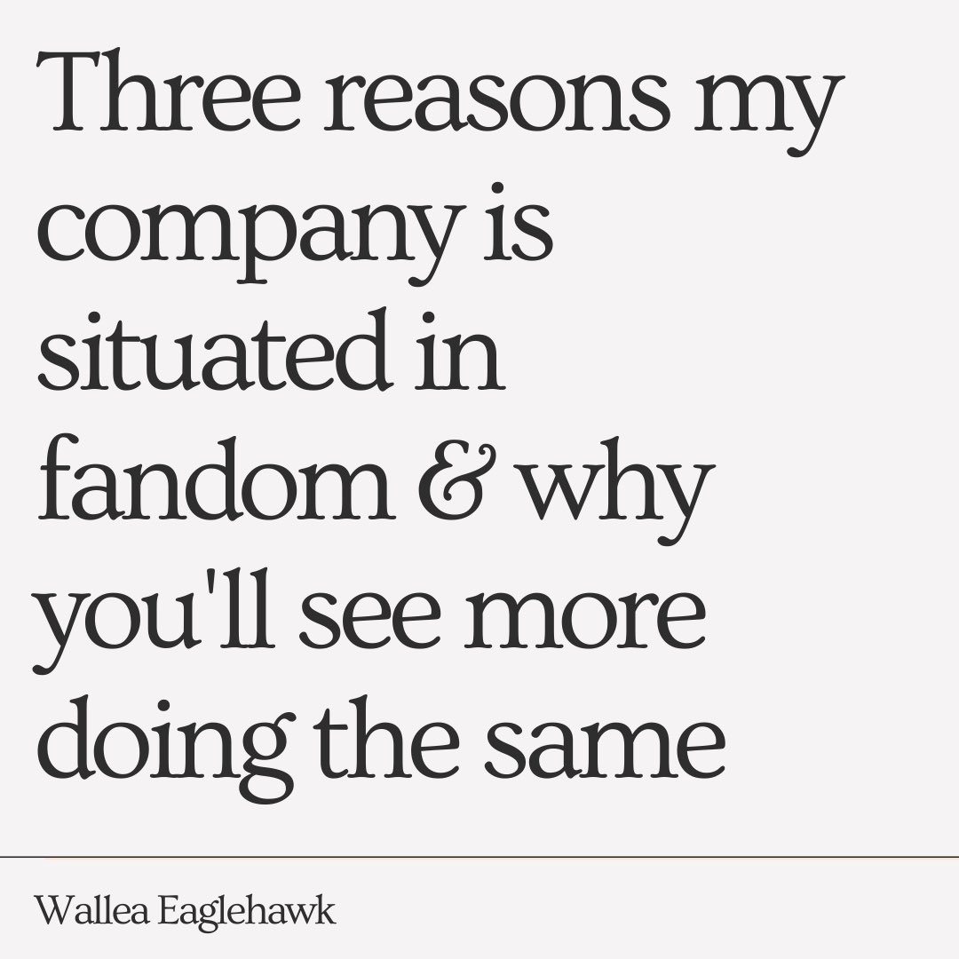 walleaeaglehawk's tweet photo. I believe we will see more businesses situated in fandom that aren’t solely about the fandom or the phenomenon alone. For now, I will strive to innovate in my own business while looking to those who inspire me most: BTS &amp; Big Hit, who value fans as they do their idols. https://t.co/6L01mNCoYF