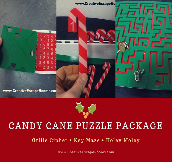CreativeEscaper's tweet image. Candy Cane Christmas Escape Room Puzzle Package creativeescaperooms.com/products/candy…